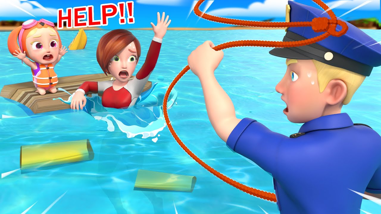 Police Keeps Us Safe | Poilice Song | Safety Rules | Rosoo Nursery Rhymes & Kids Song