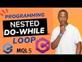 NESTED DO-WHILE LOOP #programming #coding #mql5 #dowhileloop #nestedloops