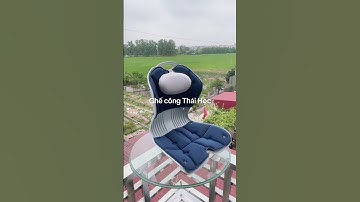 ￼Ghế Giảm Đau Lưng, Chỉnh Dáng Ngồi, Chống Cong Vẹo Cột Sống #ghecongthaihoc #chongguy #