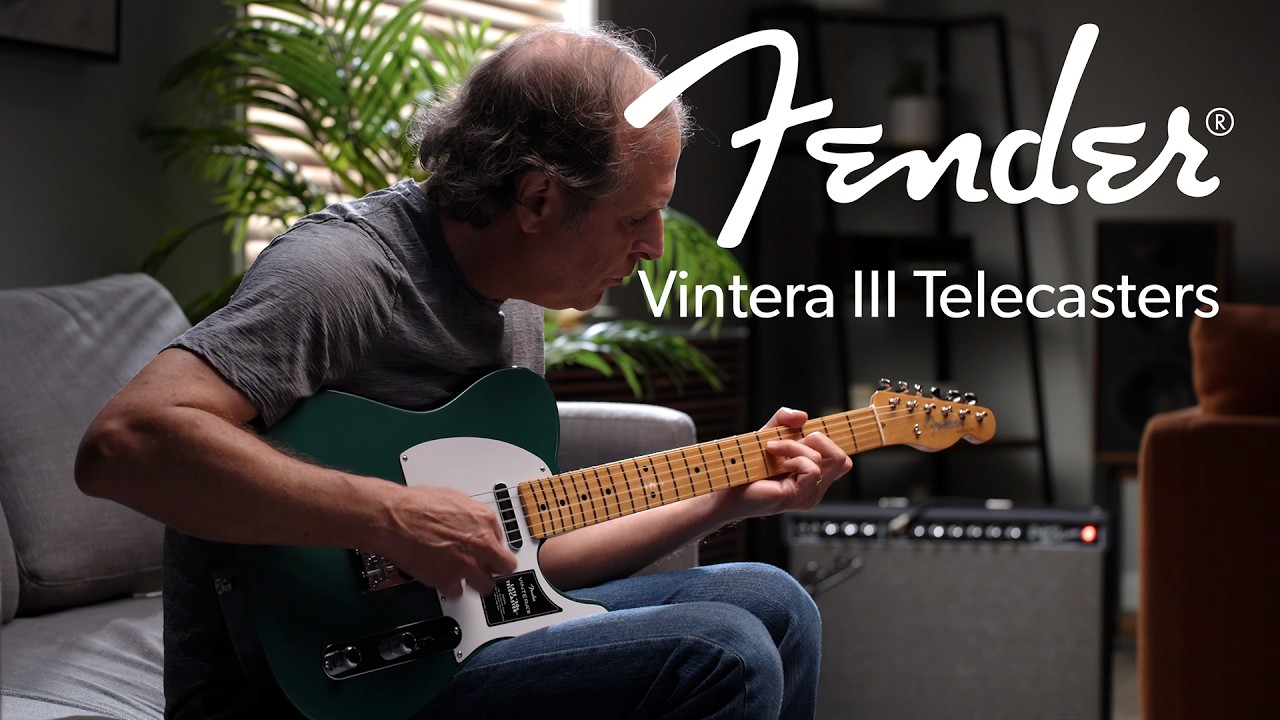 Fender Vintera III Late '50s and Mid '60s Telecasters