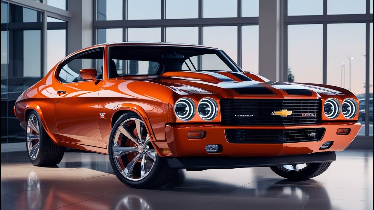 2025 Chevrolet Chevelle A Modern Muscle Revival  - New Design and Technology