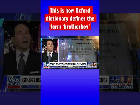 Raymond arroyo: oxford dictionary added 18 new gender identity definitions #shorts