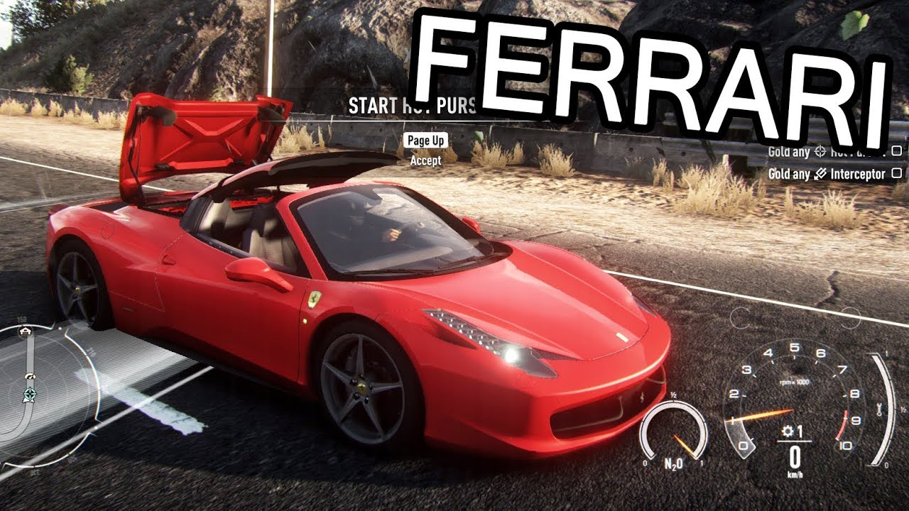 Ferrari Included In 'Need For Speed Rivals' Game