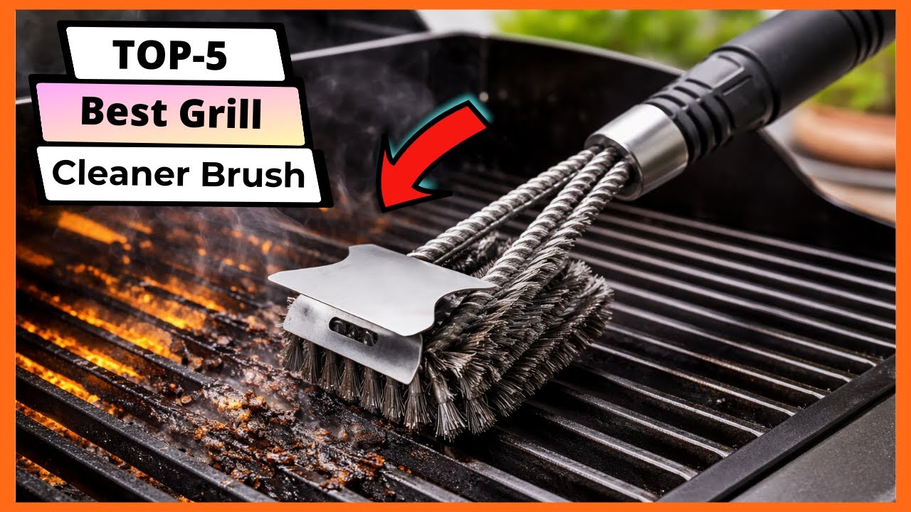 Как быстро почистить решетки гриля: 5 лучших щеток для чистки гриля 2026 года (тест и обзор)