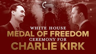 Charlie Kirk Receives The Medal of Freedom at The White House | 10.14.2025