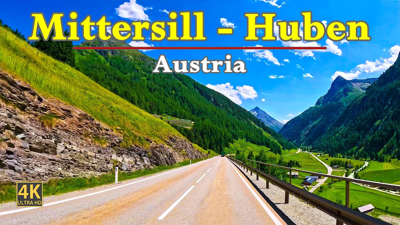 Mittersill To Huben In Austria 🇦🇹 | Scenic Road Trip In Stunning 4K | POV Driving