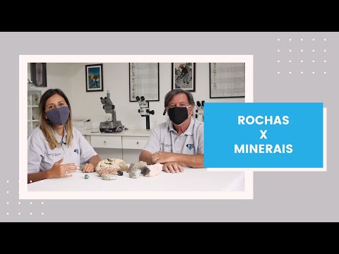 Vídeo: Diferença Entre Rocha E Mineral