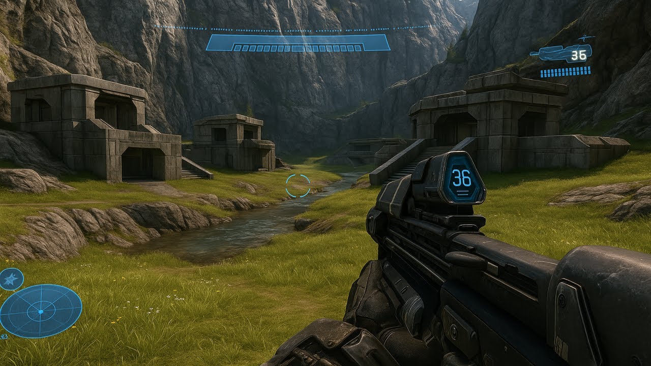 This is Battle Creek from Halo Reach in 2025...