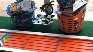 HOT WHEELS SUPER DROP SIX LANE DRAG RACE | DECIDE YOUR RIDE