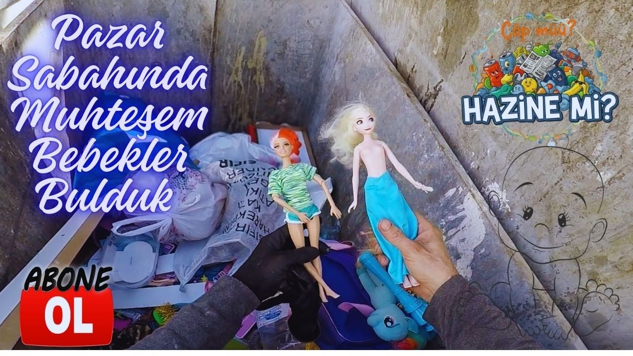 Hurda Avında Büyük Sürpriz! Çöpten Barbie Bebekler Topladık | Bu Kez Oyuncak Çıktı 🎀