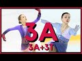 TRIPLE AXEL (3A) by Sofya AKATYEVA and Sofia SAMODELKINA