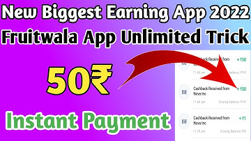 Fruitwala App Unlimited Reffer Bypass Trick || Unlimited Coin Added Trick || New Earning App 2022.