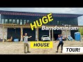 Single dad builds huge mortgage free barndominium by himself