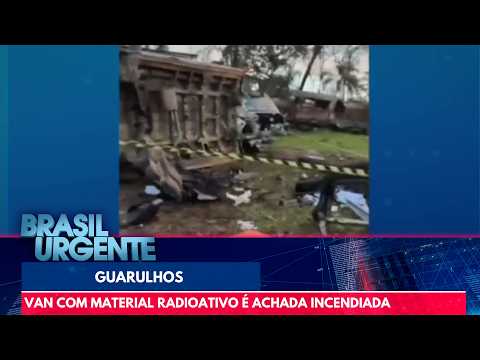 Stolen van with radioactive material found destroyed | Brasil Urgente