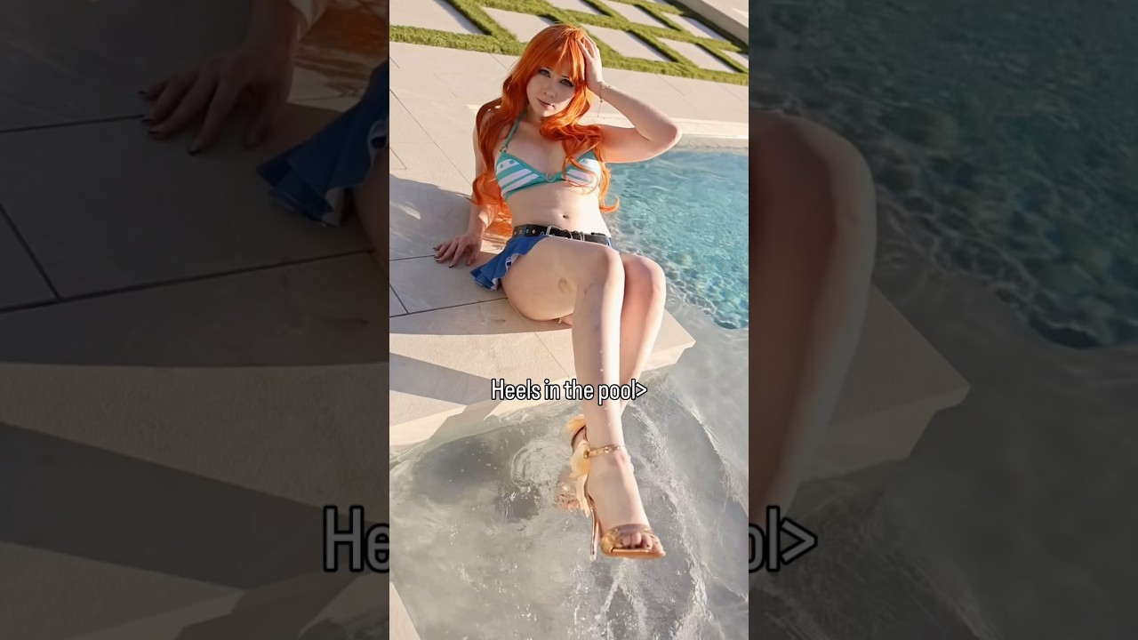 Heels in the pool