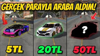 Gerçek Parayla Araba Satin Aldim Kaziklandim Mi? Car Parki̇ng Multi̇player