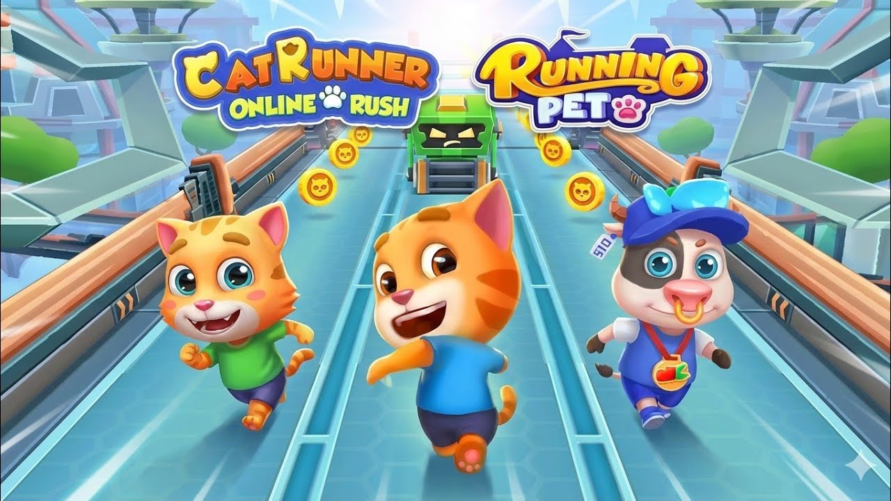 Cat Runner Game Part 24 #catrun #catrunner#gameplay#progamerzone# ...