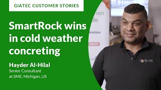 SmartRock® wins in cold weather concreting with SME, Michigan