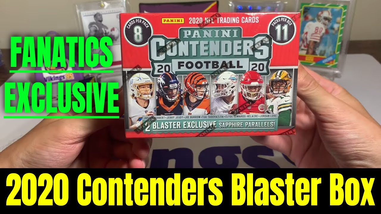 My Second 2020 Fanatics Exclusive Contenders Football Blaster Box! Do ...