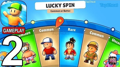 stumble guys - gameplay walkthrough part 2 - crown win:2 (iOS, Android)