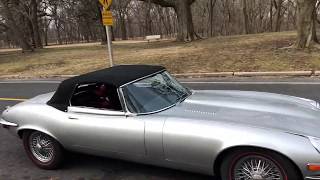 Driving the 1974 V12 E Type Yellow V12 E Type Test Drive