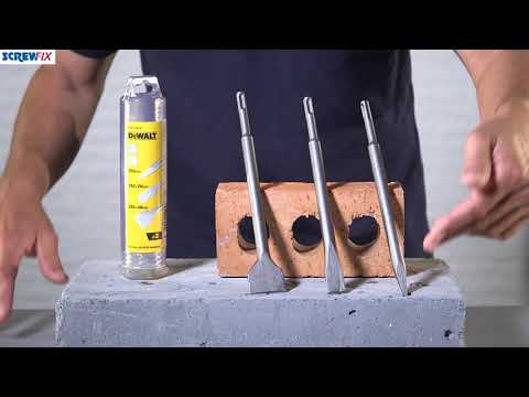 DEWALT SDS PLUS CHISEL SET 3 PCS |