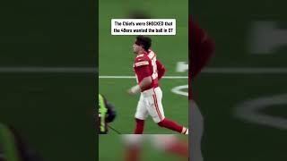 The #Chiefs were surprised the #49ers took the ball first in OT 👀