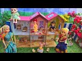 Barbie Doll All Day Routine In Indian Village/Radha Ki Kahani Part -620/Barbie Doll Bedtime Story||