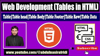 Lecture-03| Creating Tables in HTML and CSS: A Step-by-Step Guide