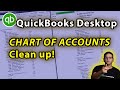 Organize, Clean, and Import Chart of Accounts into QuickBooks Desktop