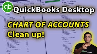 Organize, Clean, and Import Chart of Accounts into QuickBooks Desktop