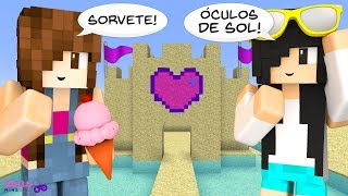 Desafios Minegirl  O QUE TEM NA PRAIA?