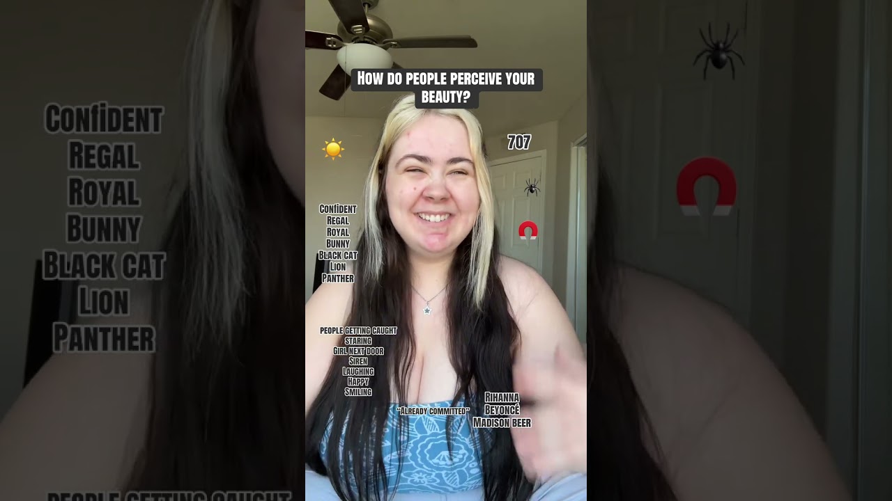 how do people perceive your beauty ? 