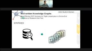 Well-Written Knowledge Graphs - Aaai Student Abstract By Célian Ringwald