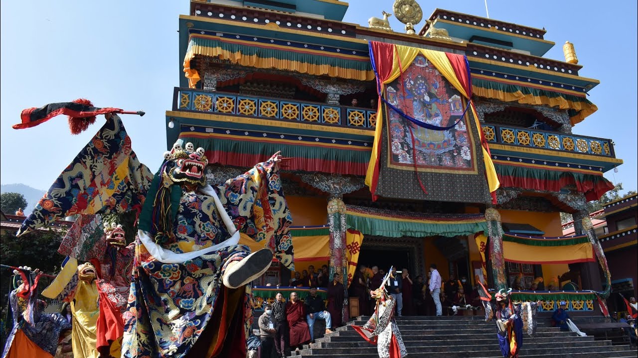 Grand Mahakala Vajra Performance for clearing obstacle and bringing peace for Tibetan New Year