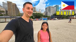 Kind Filipina Takes Me To Manila Beach 🇵🇭