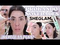 PROBANDO Maquillaje SHEGLAM | COLORETES, CEJAS, ILUMINADOR,... ¿SE SALVA ALGO?  BASE FENTY SOFT´LIT