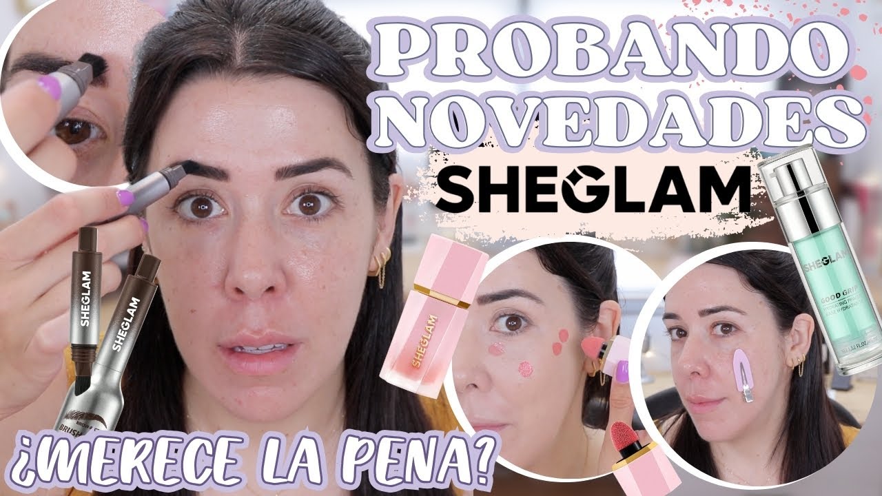 PROBANDO SHEGLAM | COLORETES, CEJAS, ILUMINADOR,... ¿SE SALVA ALGO?  BASE FENTY SOFT´LIT