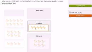 Comparing numbers of objects - Counting - Early Math - Khan Academy