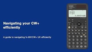 Navigating Classwiz Efficiently