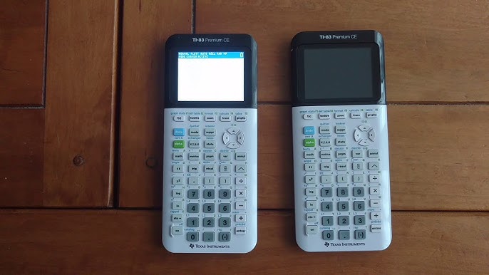 Modes de la calculatrice TI-83 Premium CE 