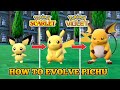 How To Evolve Pichu Into Pikachu And Raichu In Pokemon Scarlet and Violet
