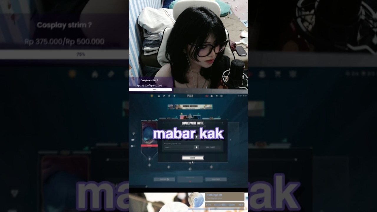 siapa yang LS? angkat kaki #valorant #valorantlive #clips #streamerclips #fyp