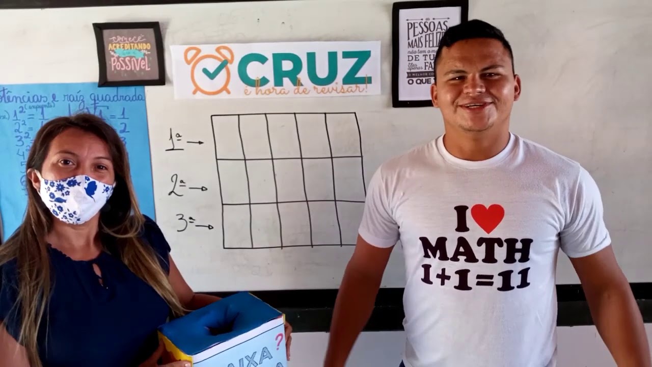 Bingo de potenciação e radiciação - Benjamim Rodrigues