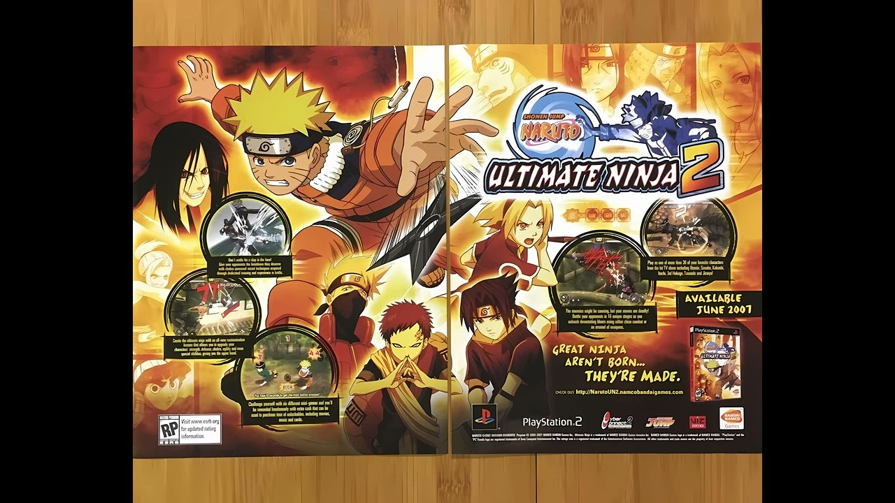 Naruto Ultimate Ninja 2 OST-Mode Select