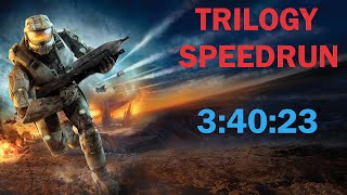[Former WR] Halo 1-3 Trilogy Speedrun in 3:40:23 by Maxlew 9,732 views 3 years ago 3 hours, 48 minutes