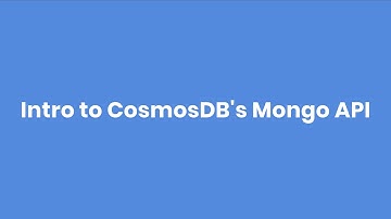 [Filipino] Intro to CosmosDB