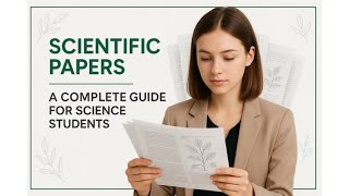 Scientific papers a complete guide for science students
