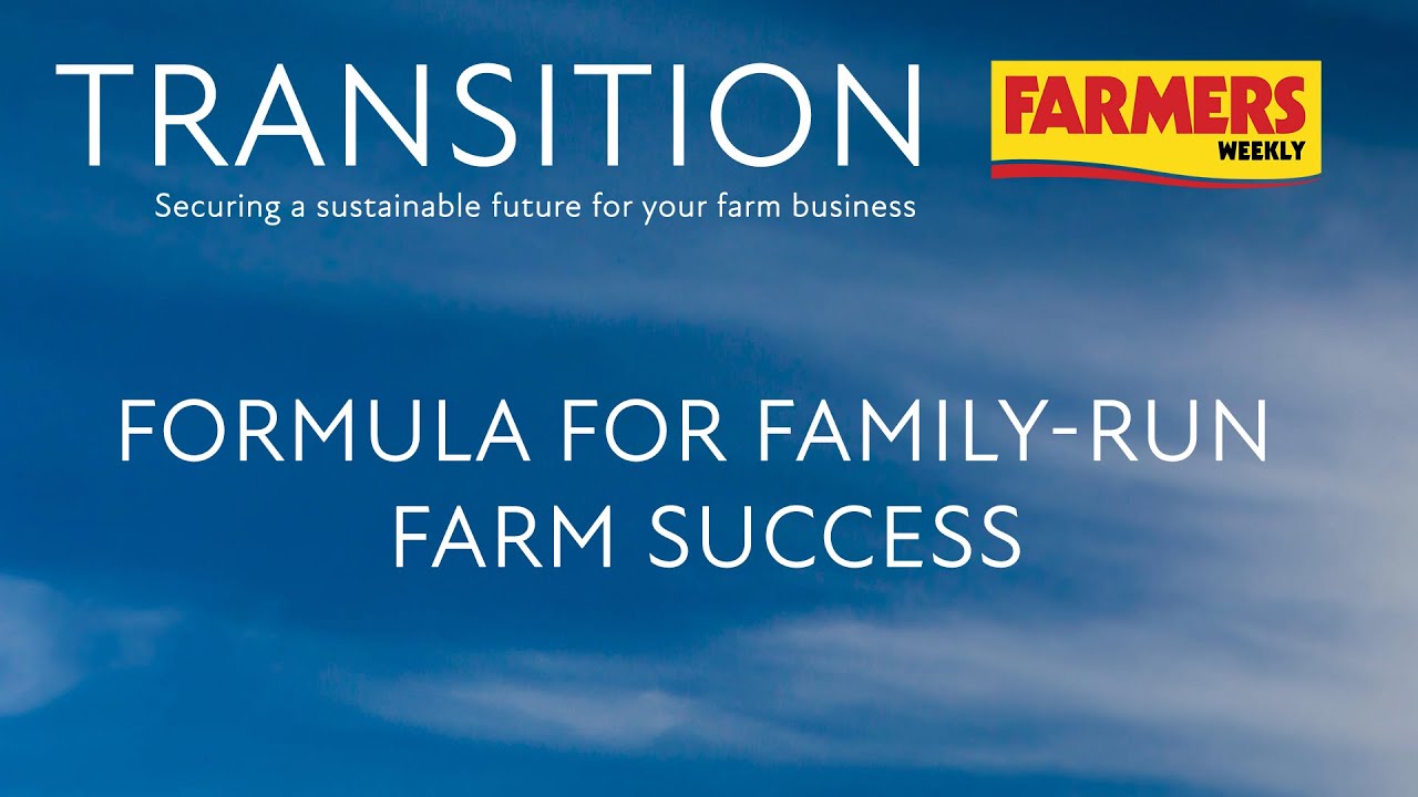 Formula for family-run farm success
