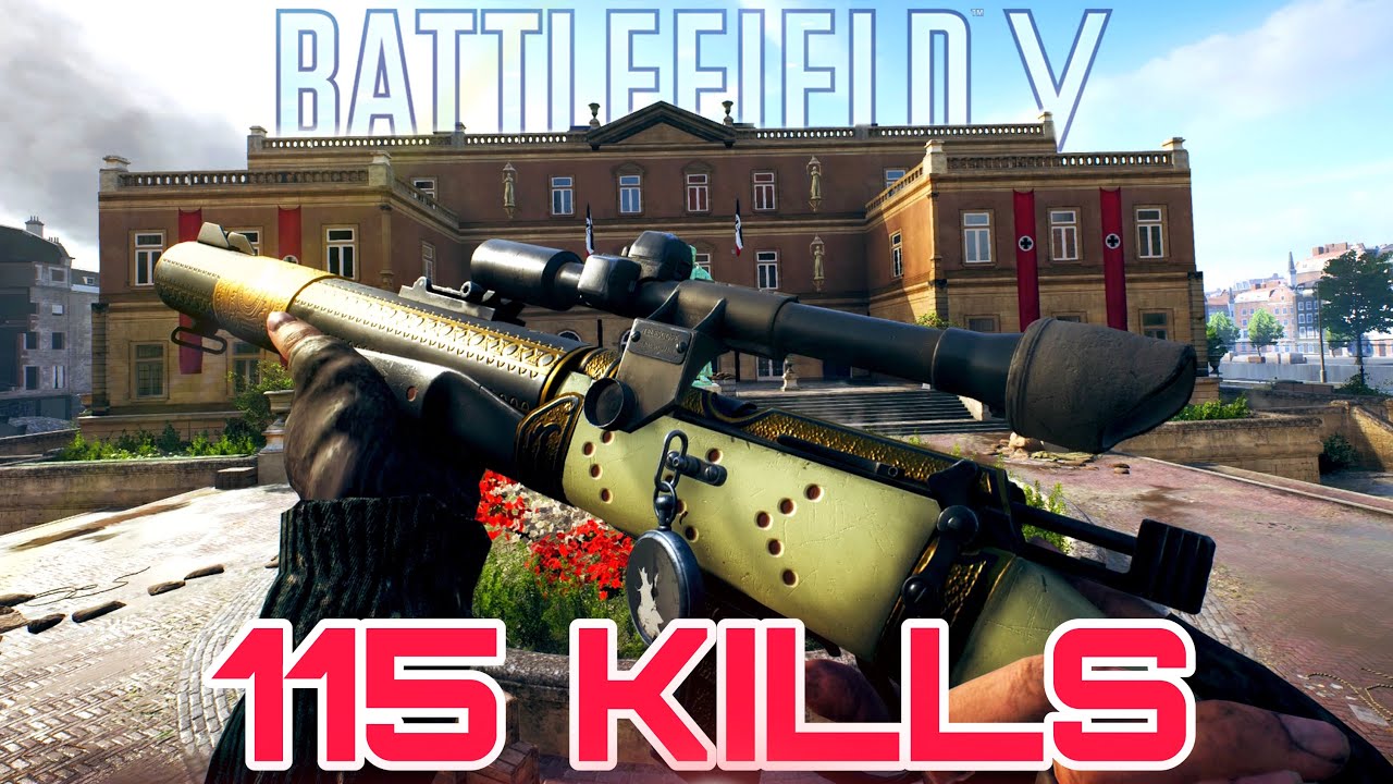Battlefield V 115 Kills Commando Carbine Underground Conquest